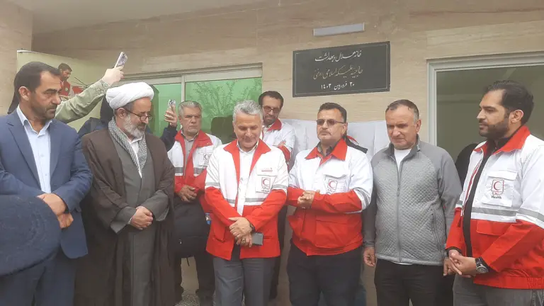 افتتاح سی و ششمین خانه هلال شهرستان آمل