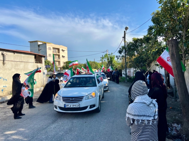 کاروانی به طول ایران؛ از خیابان‌های آمل تا قلب شالیزارها