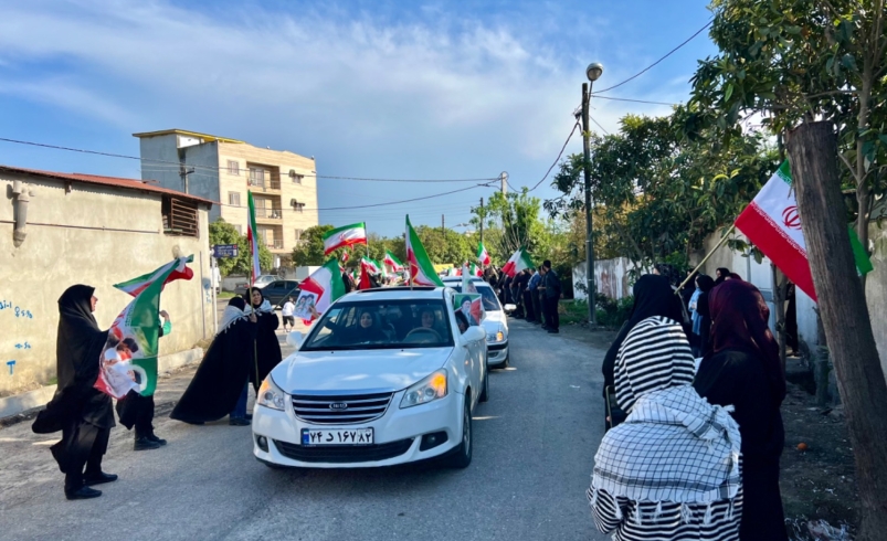 کاروانی به طول ایران؛ از خیابان‌های آمل تا قلب شالیزارها
