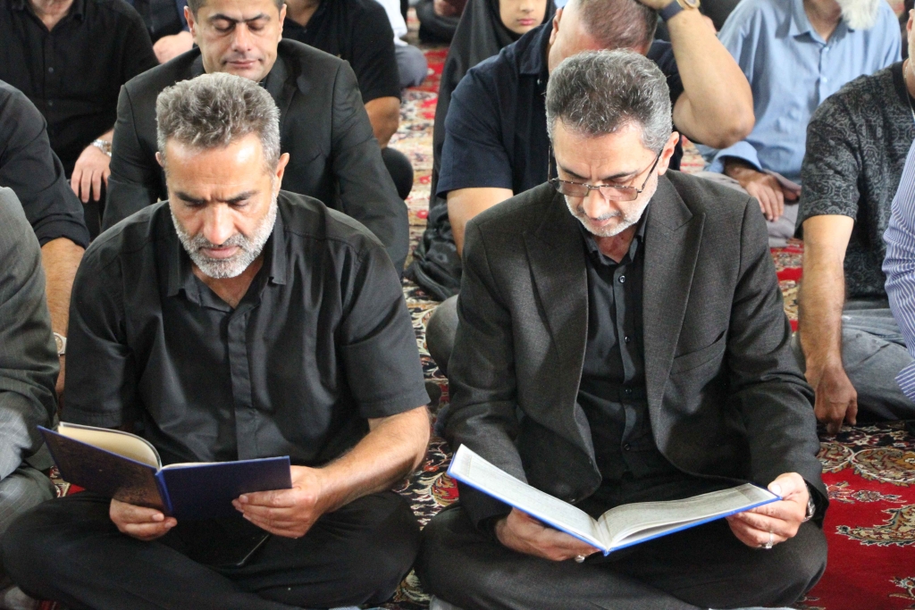 مراسم ترحیم احمد ناطق نوری در نور
