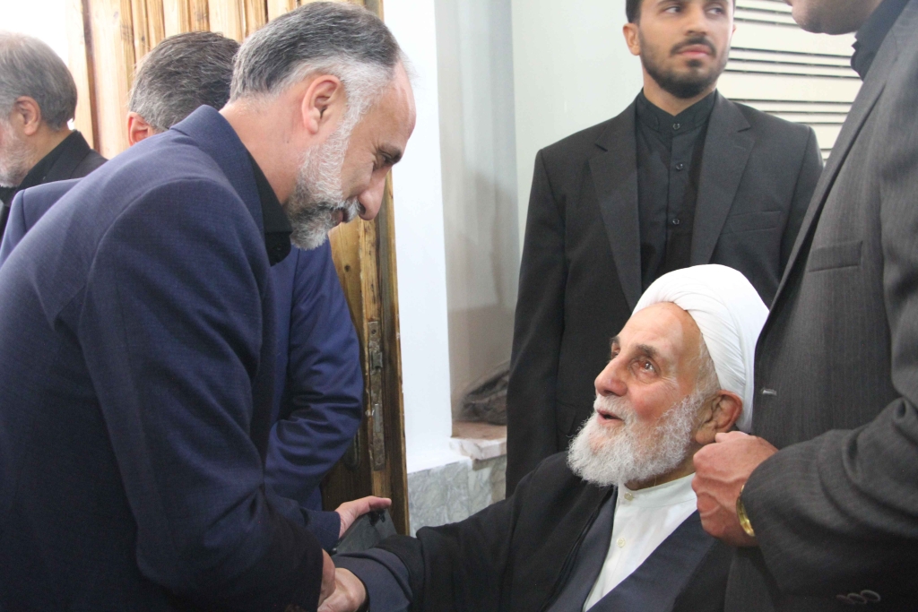 مراسم ترحیم احمد ناطق نوری در نور