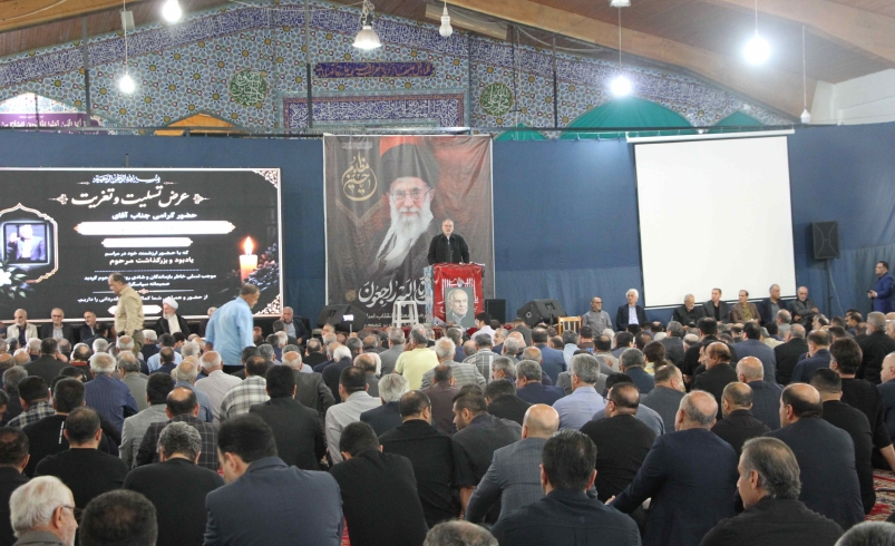مراسم ترحیم احمد ناطق نوری در نور برگزار شد