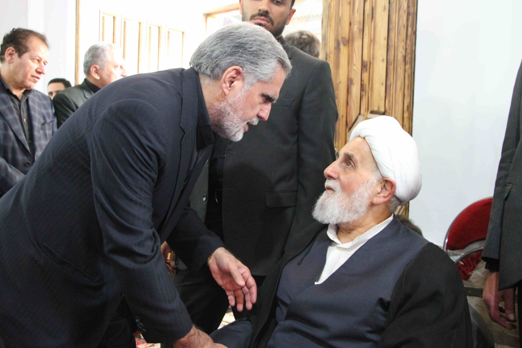 مراسم ترحیم احمد ناطق نوری در نور