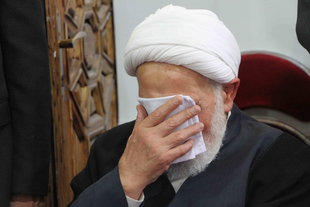 مراسم ترحیم احمد ناطق نوری در نور