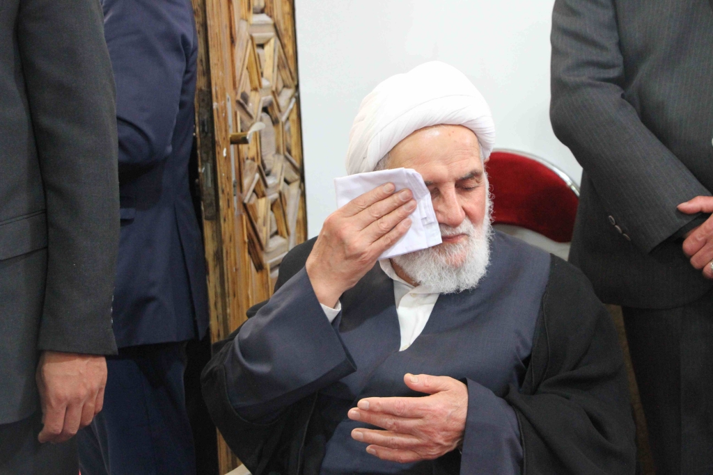 مراسم ترحیم احمد ناطق نوری در نور